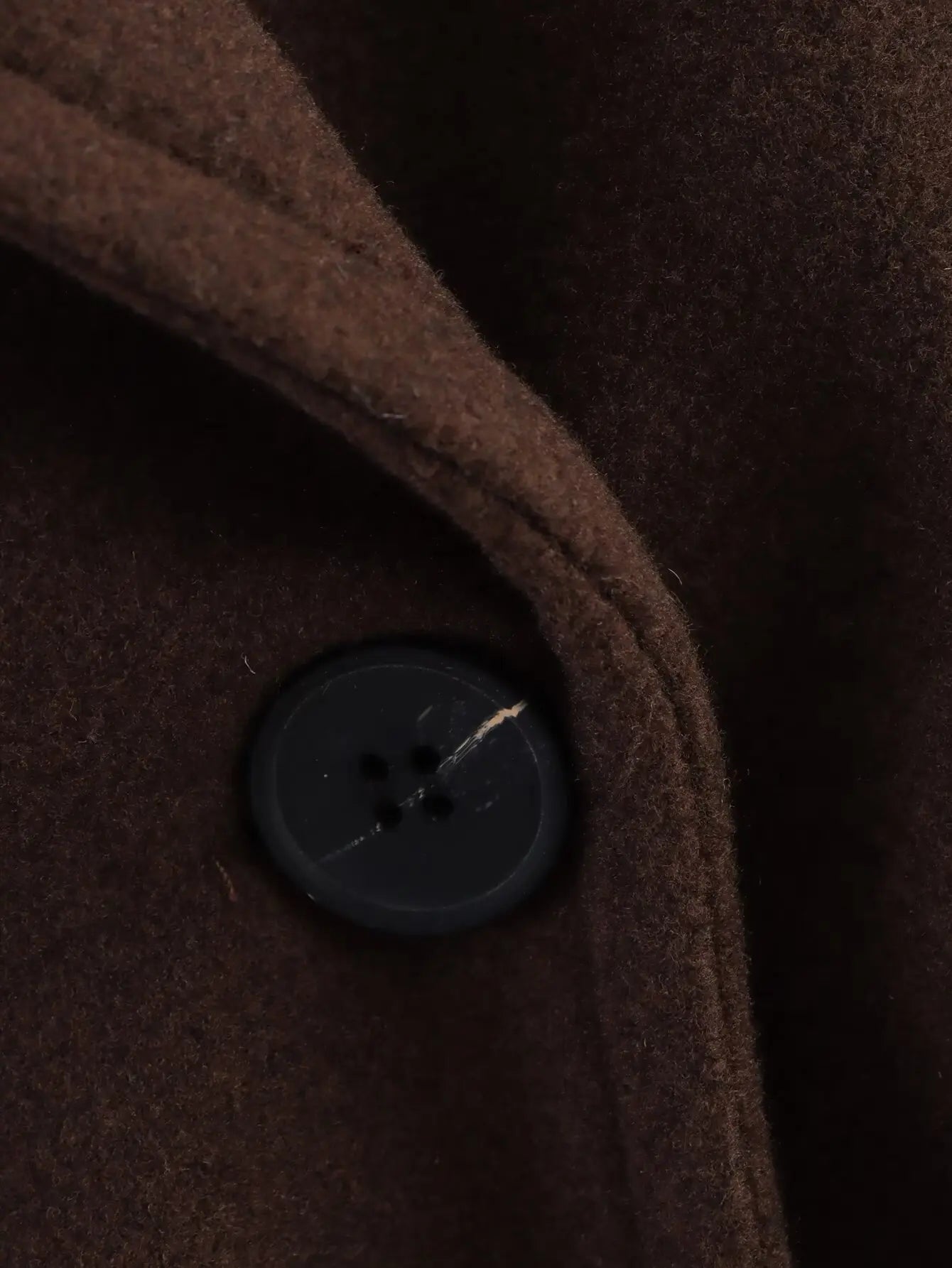 Automne hiver doux revers ample à manches longues manteau en laine veste nouveaux vêtements pour femmes mode tempérament élégant manteau en laine